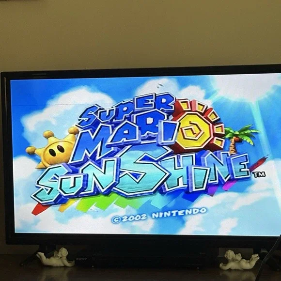 Super Mario Sunshine Nintendo Game Cube Exc Cond Tested Works